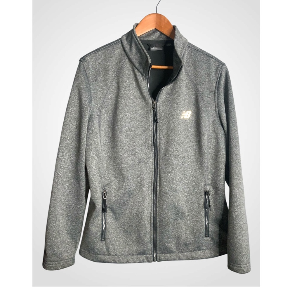 New Balance Women’s Charcoal Performance Athletic Jacket Large